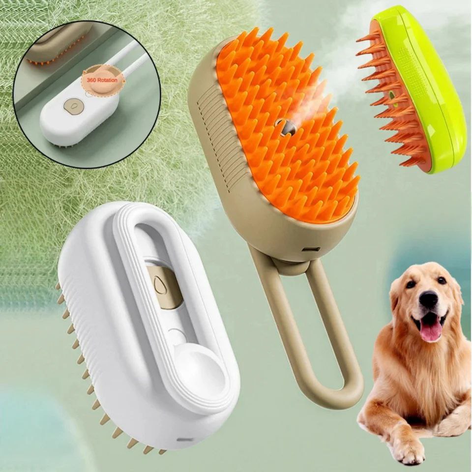 Cepillo de Vapor Para Mascotas